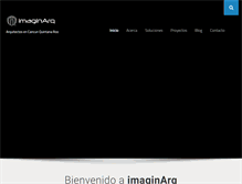 Tablet Screenshot of grupoimaginarq.com
